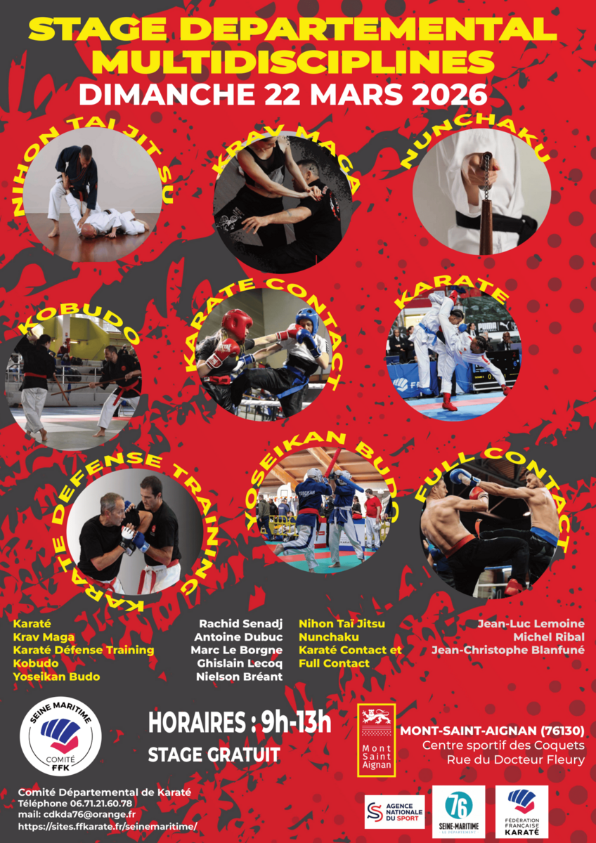 Stage départemental multidiscipline